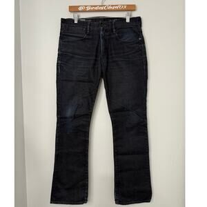 Gap 1969 Men's Slim Bootcut Deep Blue Cotton Classic Everyday Jeans 31x32